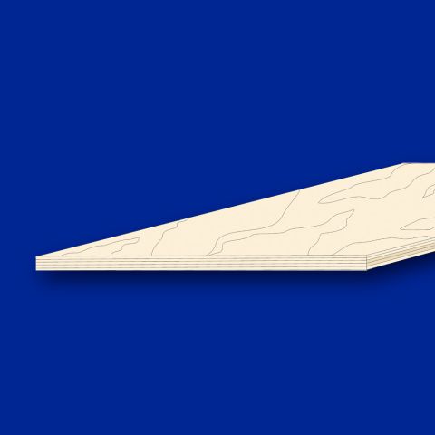 Birke - Sperrholz, 300 x 300 x 8,0 mm