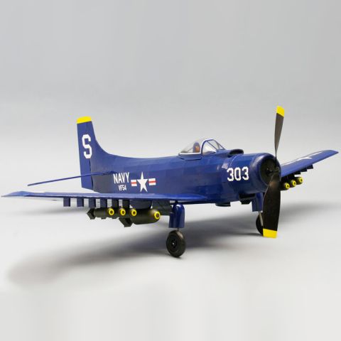 Douglas AD-2 Skyraider Balsabausatz 