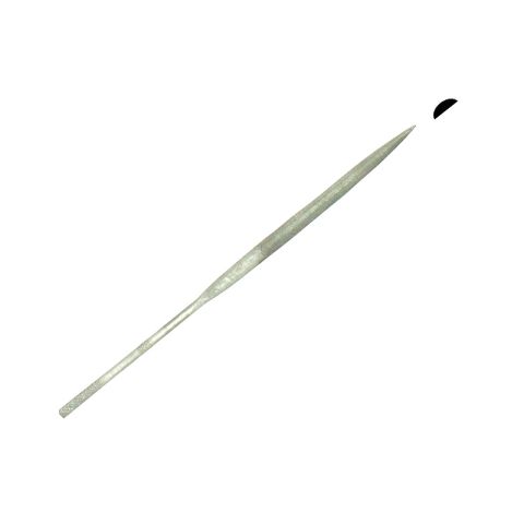 Feile halbrund, spitz zulaufend 140 mm lang