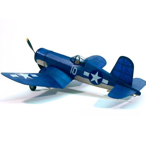 F4U Corsair Balsabausatz, Spannweite 445 mm