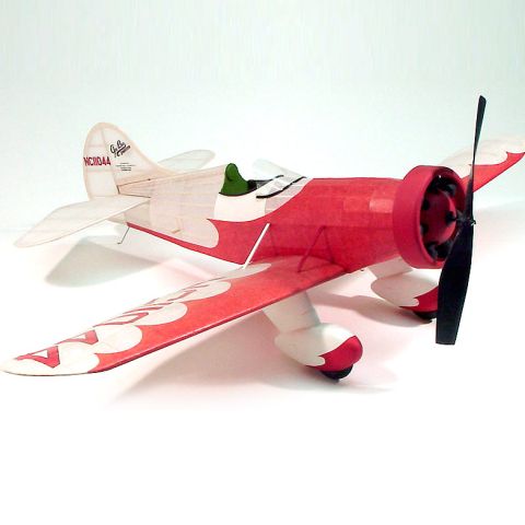  Gee Bee Model E Balsabausatz