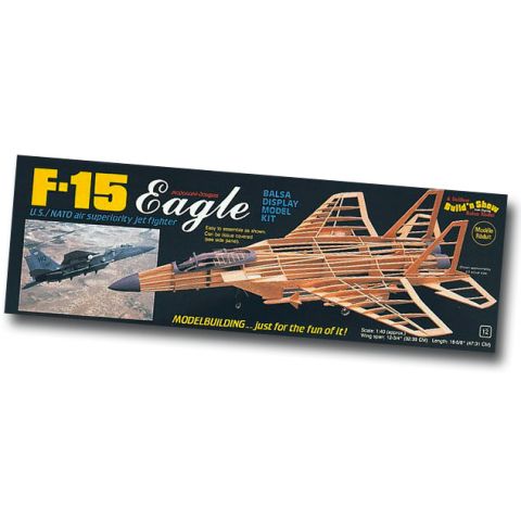 Balsa-Modellbaukasten McDonall Douglas F-15 Eagle