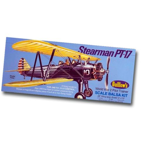 Boeing Stearman PT-17 Balsaflugmodell