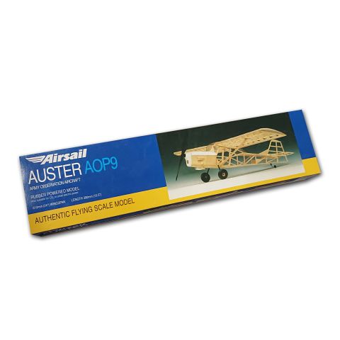 Airsail Auster AOP9 Modellflugzeug Bausatz für Gummimotor Bausatz für das Airsail Auster AOP9 Modellflugzeug, gummimotorbetrieben, mit 610 mm Spannweite und authentischem Flugdesign. Ideal für Modellbau-Enthusiasten.