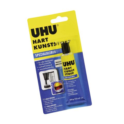 UHU hart Kunststoff-Spezialkleber 30g Tube